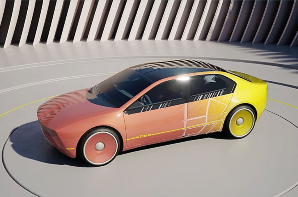 Το BMW i Vision Dee αλλάζει χρώμα και έχει τεράστιο head-up display